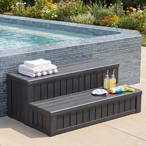 Hot tub steps - hot,